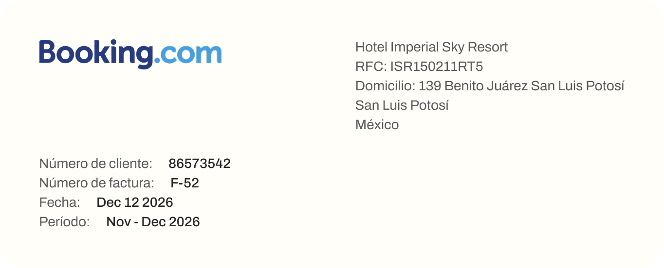 Facturas Extranjeras